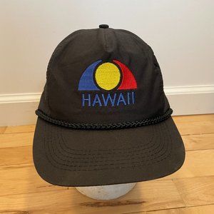 Vintage Hawaii Snapback Hat Cap EUC